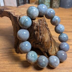 Ocean Jasper 15.5mm Crystal Bracelet